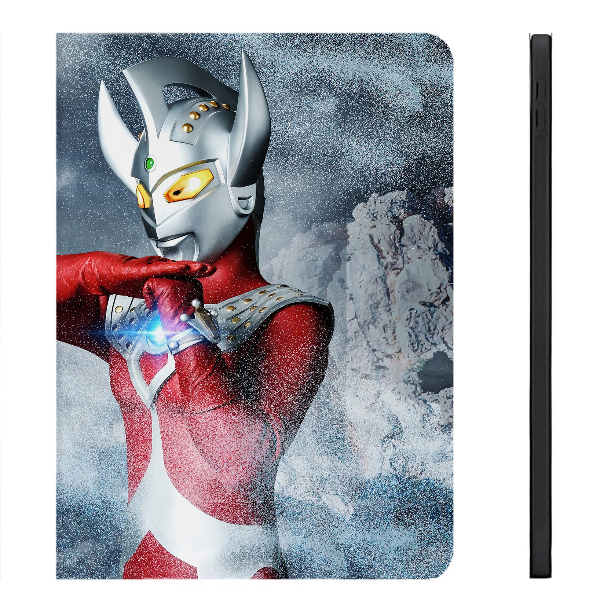 （画像用） ウルトラマン Ultraman IPadケース ペンホルダー付き ブックスタイルデザイン